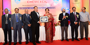 Cholayil wins CHEMEXCIL Award for Outstanding Export Performance in Cosmetics & Toiletries Panel